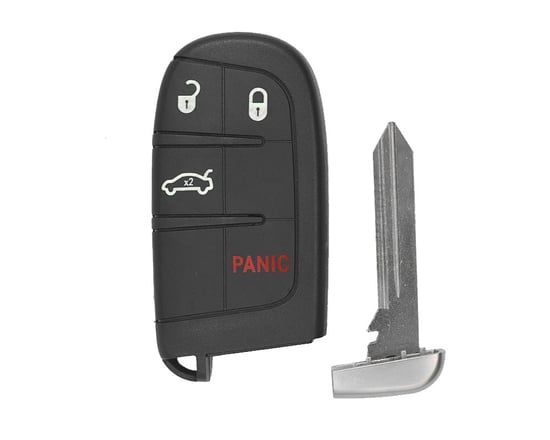 Chrysler-Jeep-Dodge-Smart-Remote-Key-Shell-3+1-Button--