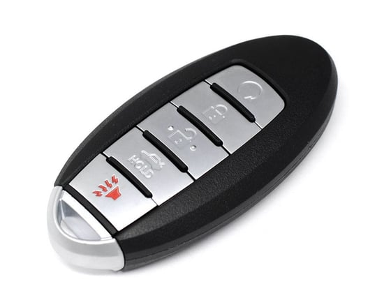 High-Quality-Aftermarket-Infiniti-Smart-Remote-Key-Shell-4+1-Button-Left-Battery-Type,-Emirates-Keys-Remote-key-cover---Emirates-Keys
