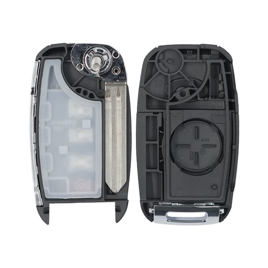 New-Aftermarket-Kia-Flip-Remote-Key-Shell-3+1-Buttons-Sedan-Type-HYN14R-Blade-High-Quality-Best-Price---Emirates-Keys