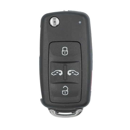 New-Aftermarket-VW---Volkswagen-UDS-Flip-Remote-Key-Shell-4+1-Buttons-HU66-Blade-High-Quality-Best-Price---Emirates-Keys