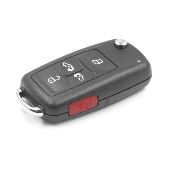 New-Aftermarket-VW---Volkswagen-UDS-Flip-Remote-Key-Shell-4+1-Buttons-HU66-Blade-High-Quality-Best-Price---Emirates-Keys
