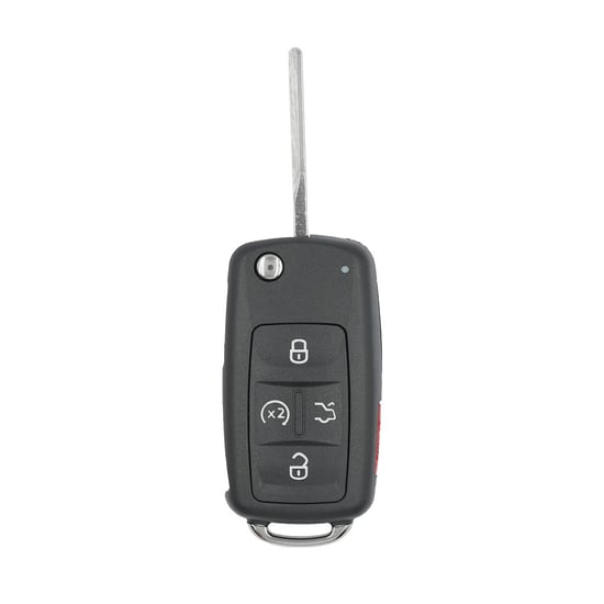 New-Aftermarket-VW---Volkswagen-UDS-Flip-Remote-Key-Shell-4+1-Buttons-High-Quality-Best-Price---Emirates-Keys