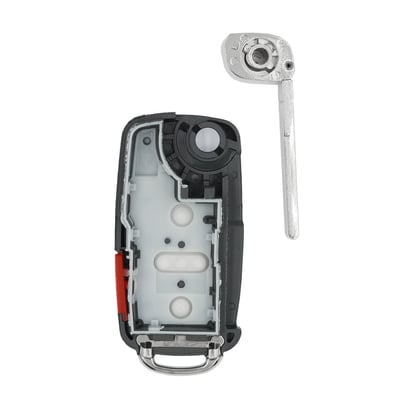 New-Aftermarket-VW---Volkswagen-UDS-Flip-Remote-Key-Shell-4+1-Buttons-High-Quality-Best-Price---Emirates-Keys