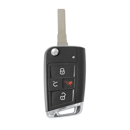 New-Aftermarket-VW-Volkswagen-Golf-MQB-2015-Flip-Remote-Key-Shell-3+1-Buttons-High-Quality-Best-Price---Emirates-Keys
