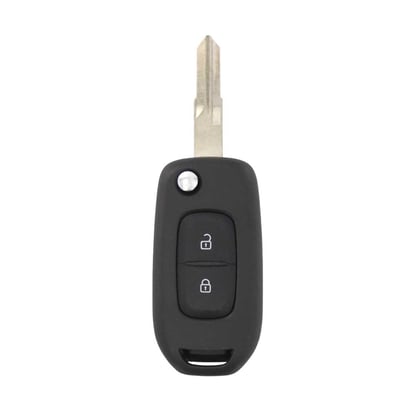 New-Aftermarket-REN---Renault-Flip-Remote-Key-Shell-2-Buttons-White-Color-VAC102-Blade-High-Quality-Best-Price---Emirates-Keys