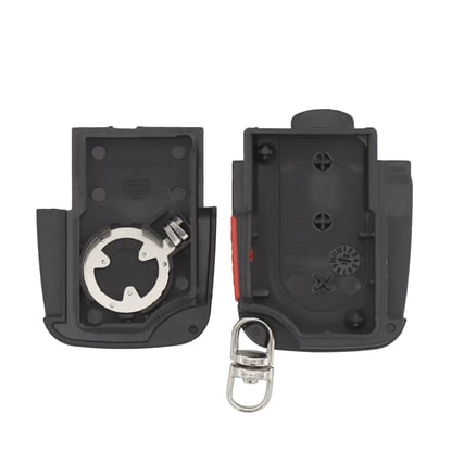 Picture of Audi Remote Shell 3+1 Button with Small Battery Holder