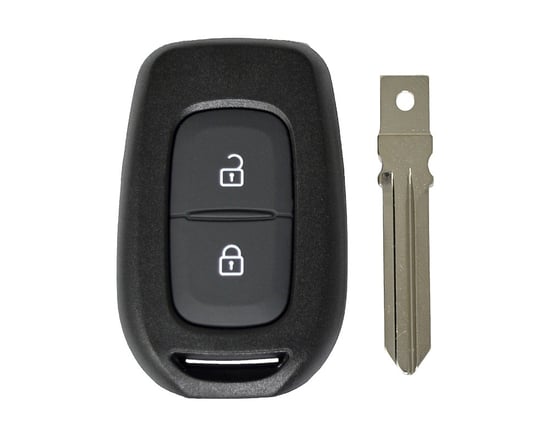 New-Aftermarket-Renault-Non-Flip-Remote-Key-Shell-2-Buttons-HU179-Blade