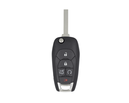 New-Aftermarket-Chevrolet-Flip-Remote-Key-Shell-5-Buttons