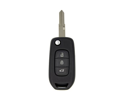 New-Renault-Flip-Remote-Key-Shell-3-Buttons-White-Color-VAC102-Blade