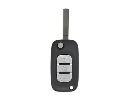 New-Renault-Nissan-Flip-Remote-Key-Shell-3-Buttons