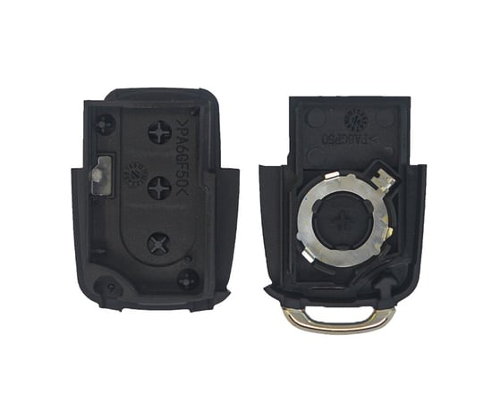 VW-Flip-Remote-Key-Shell-3-Buttons-with-Battery-Holder-and-Head-without-Blade-High-Quality,-Mk3-Key-Fob-Shell-Replacement-At-Low-Prices
