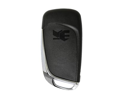Peugeot-Flip-Remote-Key-Shell-Chrome-3-Button--Emirates-Keys