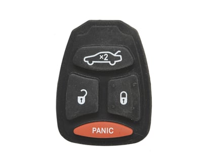 New-Aftermarket-Chrysler-Jeep-Dodge-Remote-Key-Shell-4-Big-Buttons