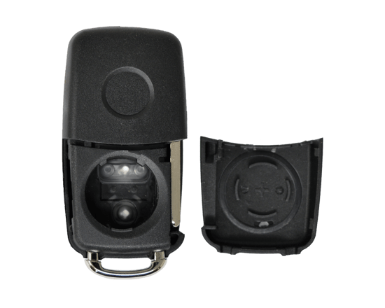 Picture of Volkswagen VW Flip Remote Key Shell UDS 3 Buttons