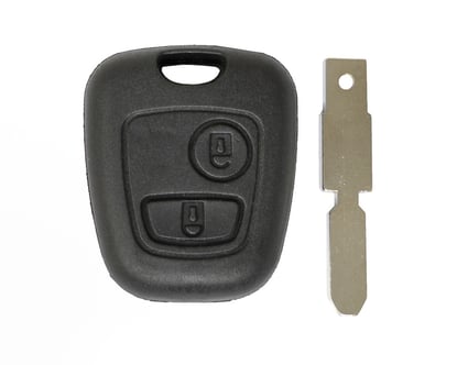 New-Peugeot-607-Remote-Shell-2-Buttons-NE78-Blade