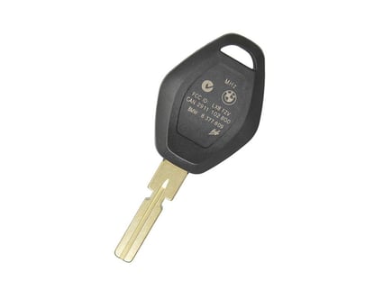 New-Aftermarket-BMW-X5-Remote-Key-Shell-3-Buttons-Blade-HU58---Emirates-Keys-Remote-case,-Car-remote-key-cover,-Key-fob-shells-replacement