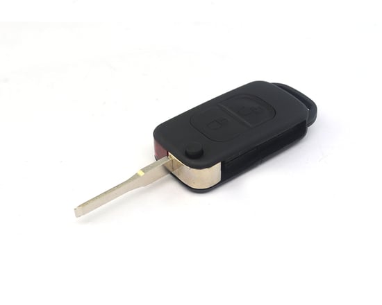 Mercedes-Benz-Flip-Remote-Key-Shell-2-Buttons-HU64-Blade-High-Quality,-Emirates-Keys-Remote-key-cover,-Key-fob-shells-replacement-at-Low-Prices.