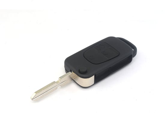 Mercedes-Flip-Remote-Key-Shell-3-Buttons-HU39-Blade-High-Quality,-Emirates-Keys-Remote-key-cover,-Key-fob-shells-replacement-at-Low-Prices.