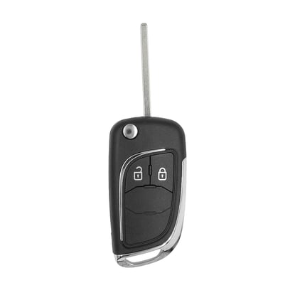 New-Aftemarekt-Chevrolet-Modified-Flip-Key-Shell-2-Buttons-High-Quality-Best-Price---Emirates-Keys