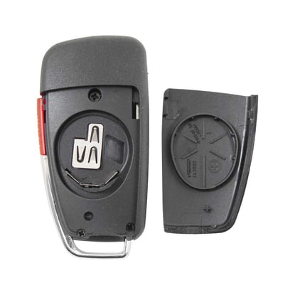 New-Aftermarket-Audi-Flip-Remote-Key-Shell-3+1-Buttons---Emirates-Keys-Remote-case,-Car-remote-key-cover,-Key-fob-shells-replacement-at-Low-Prices.