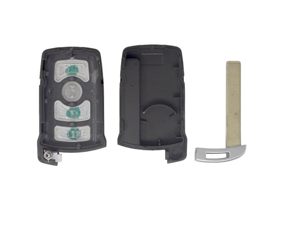 New-Aftermarket-BMW-CAS1-Remote-Key-Shell-4-Buttons-Silver---Emirates-Keys-Remote-case,-Car-remote-key-cover,-Key-fob-shells-replacement-at-Low-Prices.