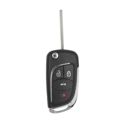 New-Aftermarket-Chevrolet-Modified-Flip-Key-Shell-3+1-Buttons-High-Quality-Best-Price---Emirates-Keys