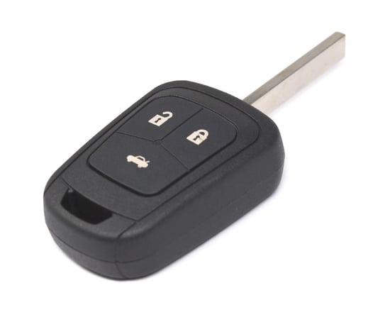 New-Aftermarket-Chevrolet-Remote-Key-Shell-3-Buttons-Non-Flip
