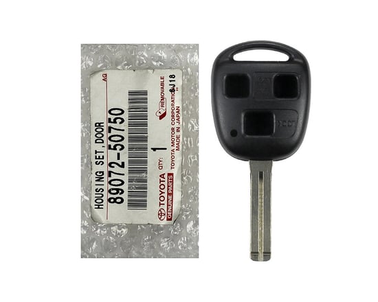 New-Lexus-Genuine-OEM-Remote-Key-Shell-3-Buttons-Manufacturer-Part-Number:-89072-50750-,-89072-50630-FCC-ID:-HYQ12BBK----Emirates-Keys