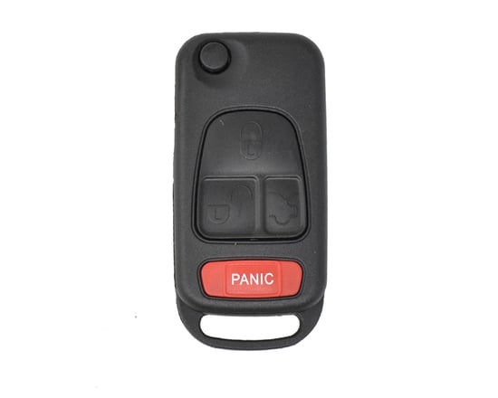 Mercedes-Benz-ML-Flip-Remote-Key-Shell-4-Buttons-HU64