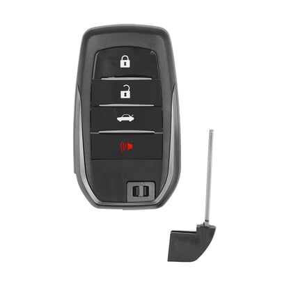 New-Aftermarket-Toyota-2016-2022-Smart-Remote-Key-Shell-3+1-Buttons-Sedan-Trunk-High-Quality-Best-Price---Emirates-Keys