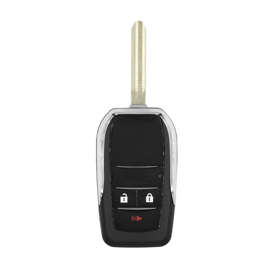 New-Aftermarket-Toyota-Flip-Remote-Key-Shell-2+1-Buttons-Modified-Horizontal-Type-High-Quality-Best-Price---Emirates-Keys