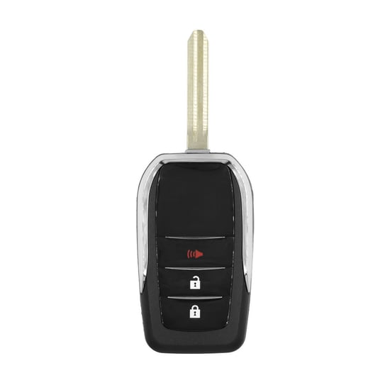 New-Aftermarket-Toyota-Flip-Remote-Key-Shell-2+1-Buttons-Modified-Vertical-Type-High-Quality-Best-Price---Emirates-Keys