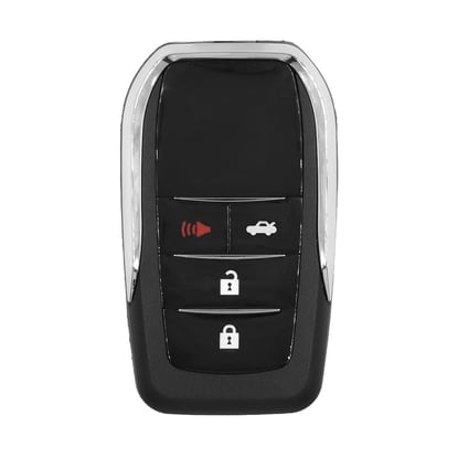 Toyota-Flip-Remote-Key-Shell-3+1-Buttons-Modified-Vertical-Type