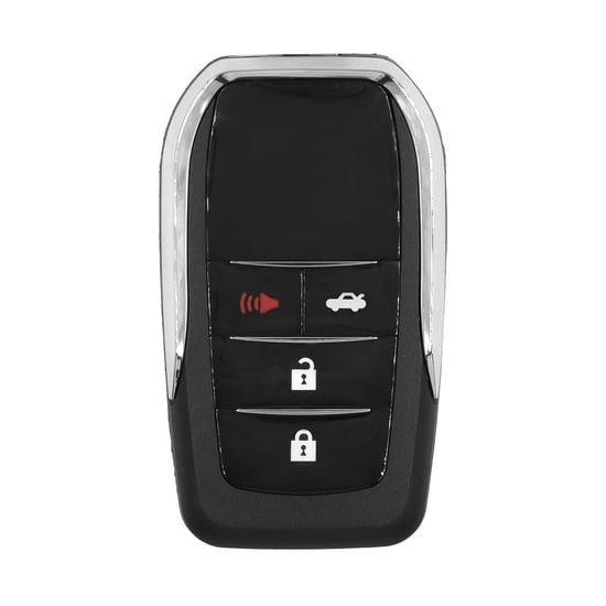 Toyota-Flip-Remote-Key-Shell-3+1-Buttons-Modified-Vertical-Type