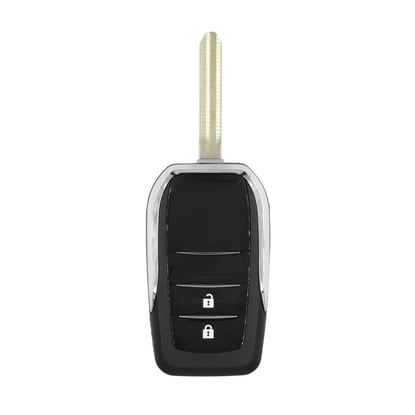 New-Aftermarket-Toyota-Flip-Remote-Key-Shell-2-Buttons-Modified-Vertical-Type-High-Quality-Best-Price---Emirates-Keys