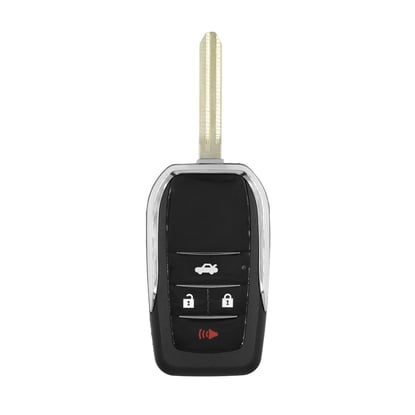 New-Aftermarket-Toyota-Flip-Remote-Key-Shell-3+1-Buttons-Modified-Horizontal-Type-High-Quality-Best-Price---Emirates-Keys