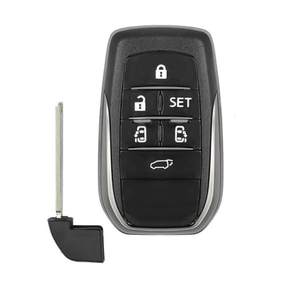 New-Aftermarket-Toyota-Alphard-Vellfire-Smart-Remote-key-Shell-6-Button-For-Lonsdor-PCB-Only-High-Quality-Best-Price---Emirates-Keys