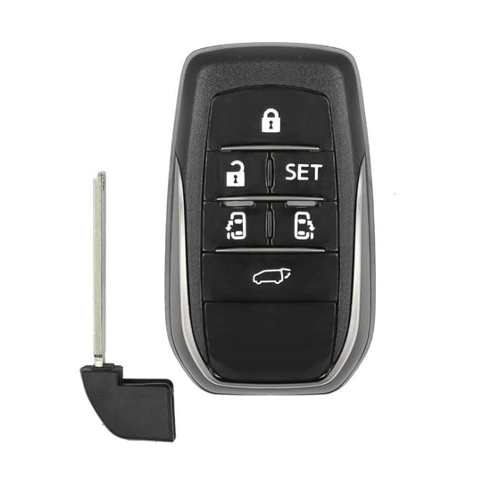 New-Aftermarket-Toyota-Alphard-Vellfire-Smart-Remote-key-Shell-6-Button-For-Lonsdor-PCB-Only-High-Quality-Best-Price---Emirates-Keys