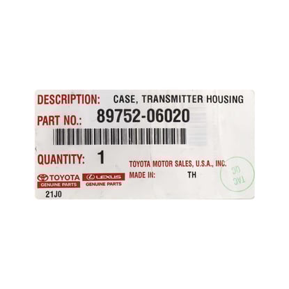 Brand-New-Toyota-Camry-2013-Genuine-Remote-Key-Shell-4-Buttons-Transponder-G--89752-06020--2