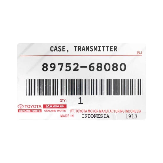 New-Brand-Toyota-Yaris-2014-Guniune-OEM-Remote-Key-Shell-2-Buttons--89752-68080-6032---Emirates-Keys