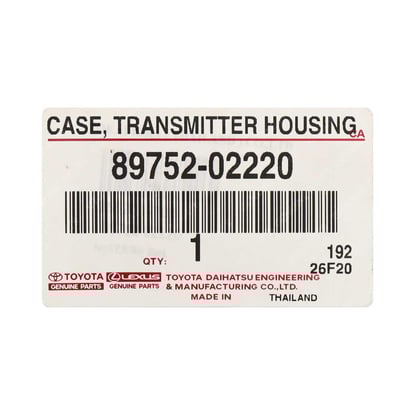 New-Toyota-Rav4-Genuine-OEM-Remote-Key-Shell-3-Buttons-OEM-Part-Number:-89752-02220---Emirates-Keys