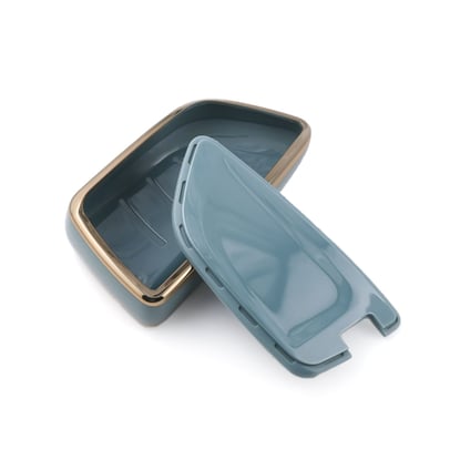 New-Aftermarket-Nano-High-Quality-Cover-For-BMW-CAS4-F-Series-Remote-Key-4-Buttons-Gray-Color-BMW-B11J4---Emirates-Keys