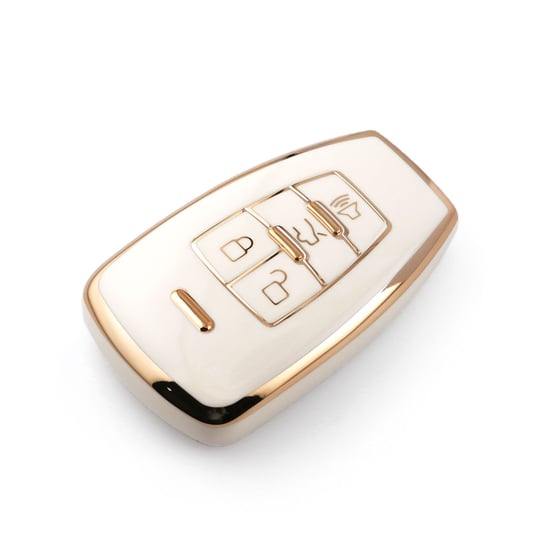 New-Aftermarket-Nano-High-Quality-Cover-For-Baic-Smart-Remote-Key-3-Buttons-White-Color-BQ-A11J---Emirates-Keys