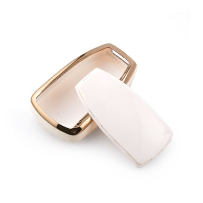 New-Aftermarket-Nano-High-Quality-Cover-For-Baic-Smart-Remote-Key-3-Buttons-White-Color-BQ-A11J---Emirates-Keys