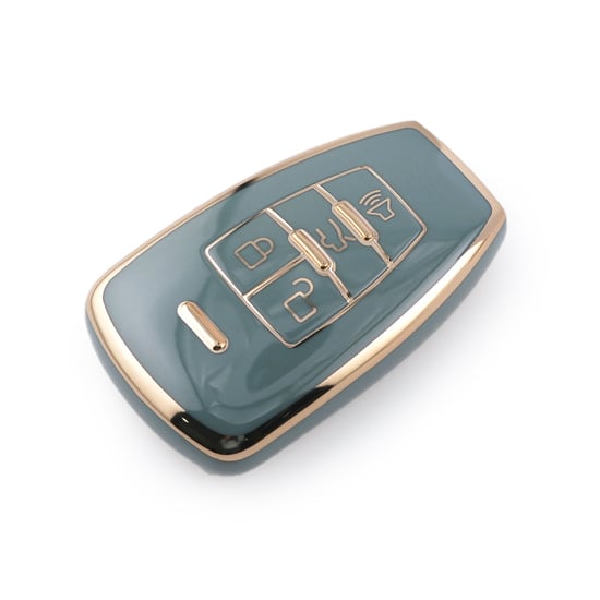 New-Aftermarket-Nano-High-Quality-Cover-For-Baic-Smart-Remote-Key-3-Buttons-Gray-Color-BQ-A11J---Emirates-Keys