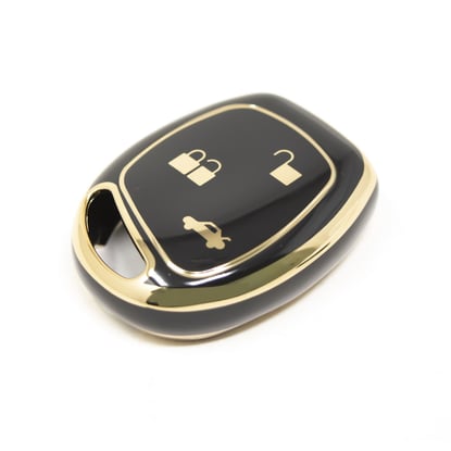 New-Aftermarket-Nano-High-Quality-Cover-For-Ford-Remote-Key-2-Buttons-Black-Color-Ford-L11J---Emirates-Keys