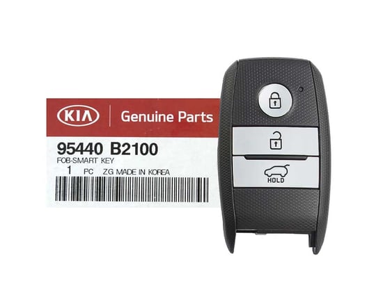 Brand-NEW-KIA-Soul-2015-2016-Genuine-OEM-Smart-Key-Remote-3-Buttons-433MHz-Manufacturer-Part-Number:-95440-B2100---FCC-ID:-FG00050---Emirates-Keys