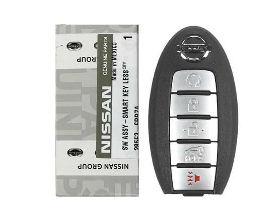 Brand-NEW-Nissan-Rogue-2019-Genuine-OEM-Smart-Remote-Key-5-Buttons-433MHz-285E3-6RR7A-285E36RR7A---FCCID:-KR5TXN4---Emirates-Keys