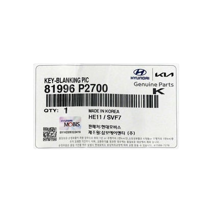 New-Kia-Sorento-2021-Genuine-OEM-Smart-Remote-Blade-OEM-Part-Number:-81996-P2700---Emirates-Keys