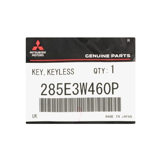 New-Mitsubishi-Eclipse-Cross-2024-Genuine---OEM-Smart-Remote-Key-2-Buttons-433MHz-OEM-Part-Number:-285E3460P-,-8637C986---FCC-ID:-GHRM014-YS9---Emirates-Keys